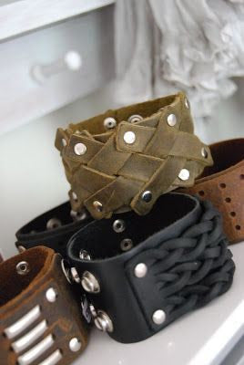 Handcrafted Leather Cuff Bracelet