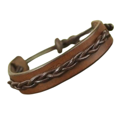 Leather Braid Bracelet