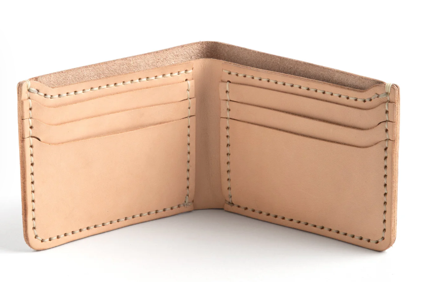Handcrafted Leather Bifold Wallet