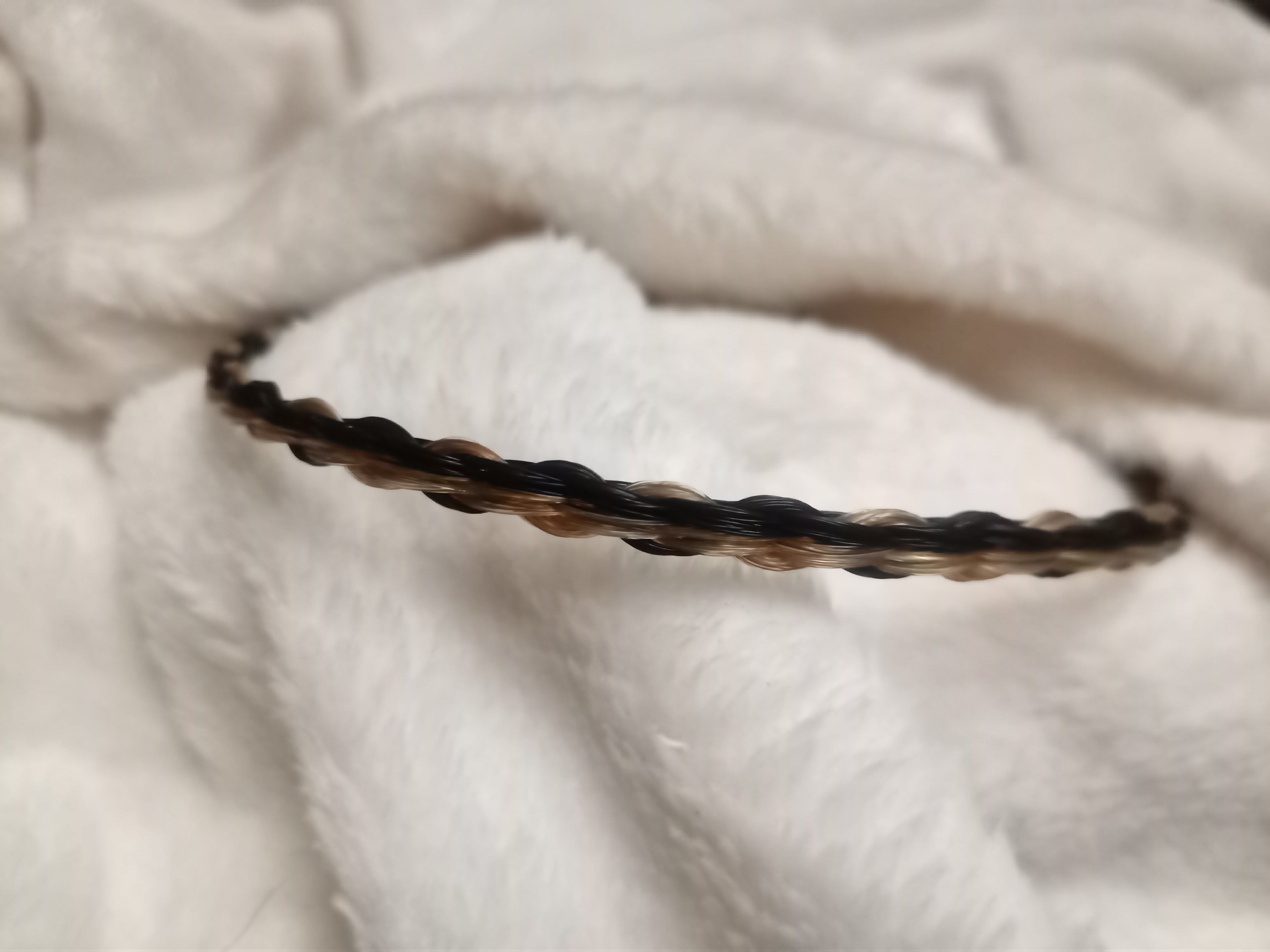 Horsehair Bracelet – Plain Braid – Made to Order