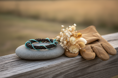 Custom Horse Hair Bracelet with Beading – Outdoor Lifestyle