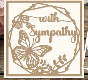 Handcrafted Card – Sympathy
