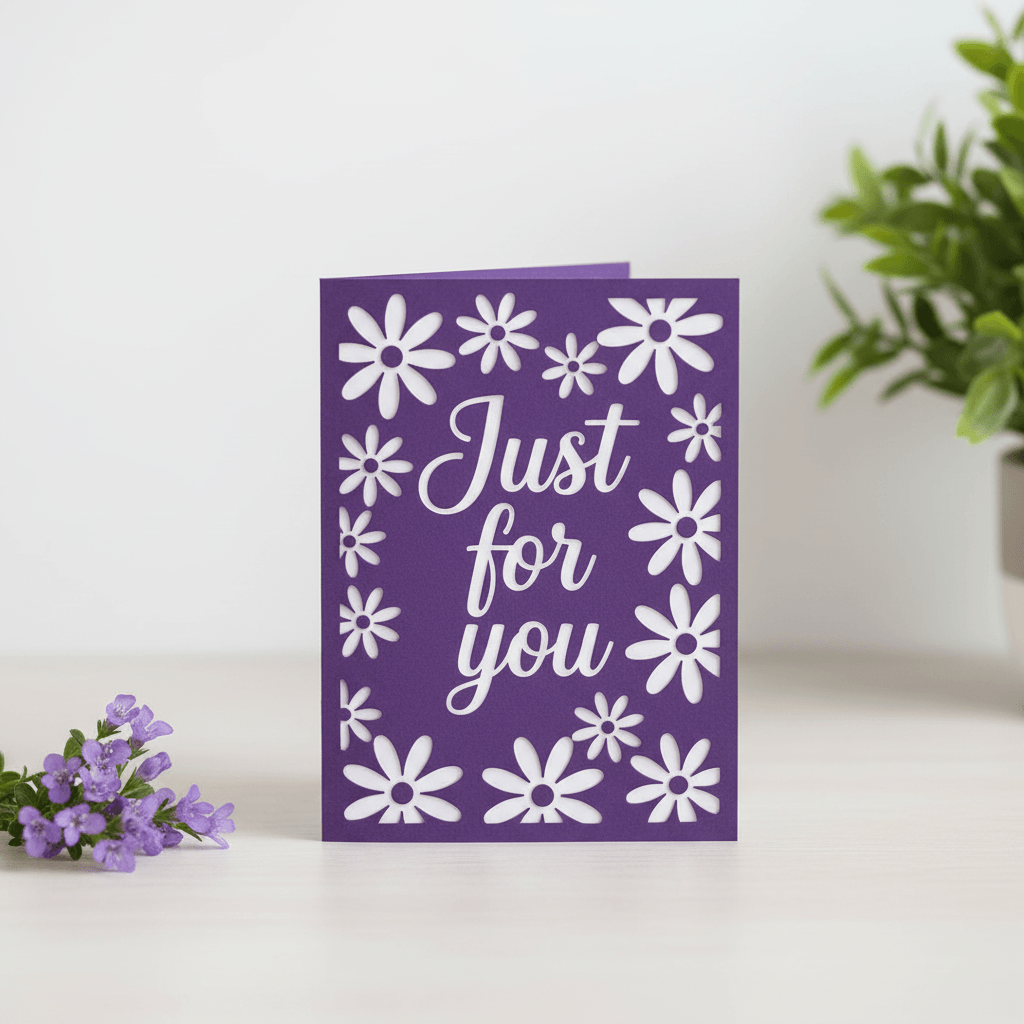 Just for you daisy card lifestyle