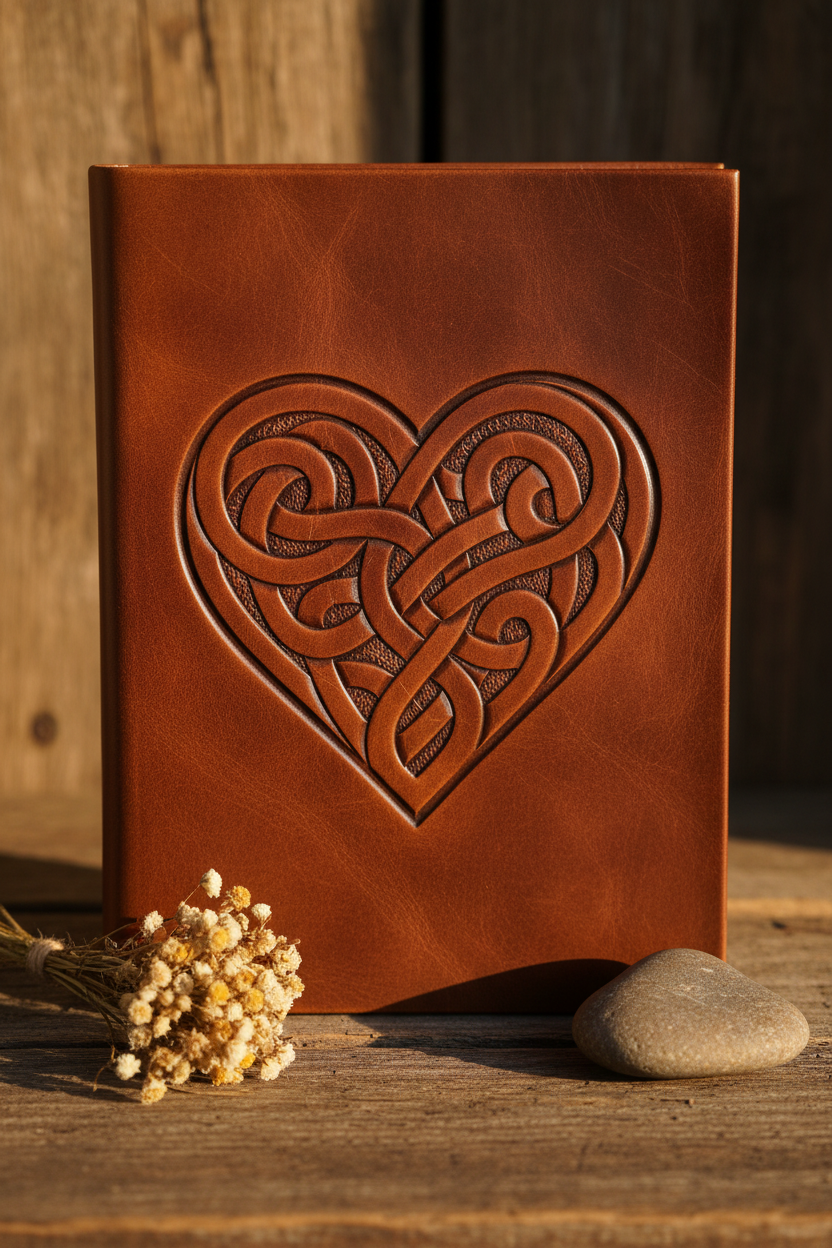 Leather Journal – Tribal Heart