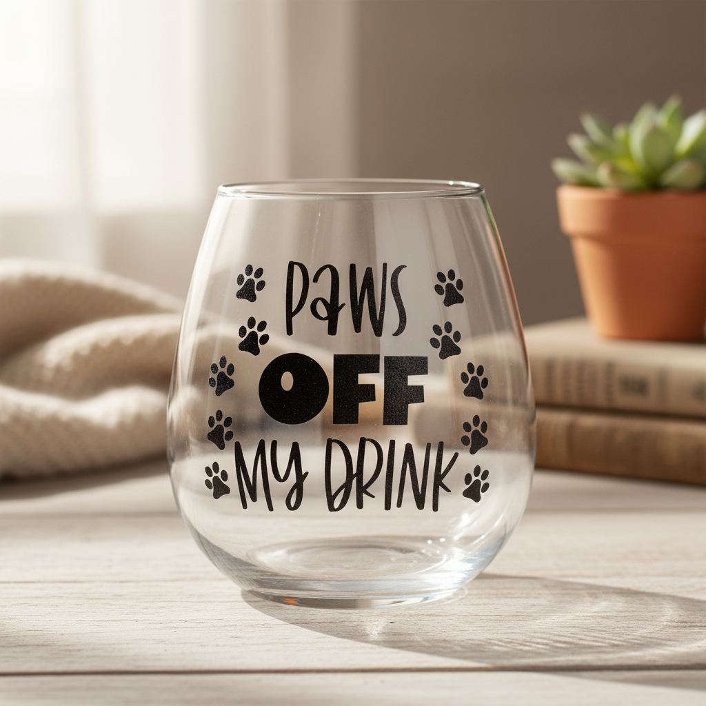 Paws Off My Drink – Lifestyle Shot
