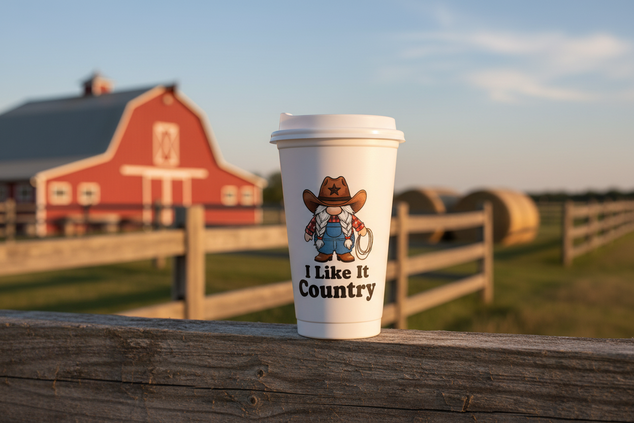 Tumbler – Country Gnome